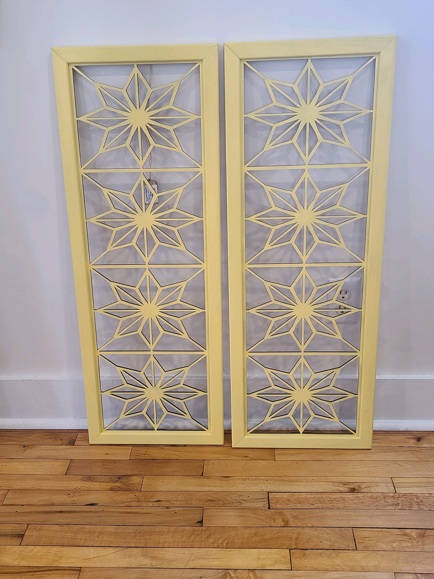 Yellow 2 Panel (37.5" x 13.5" - each)