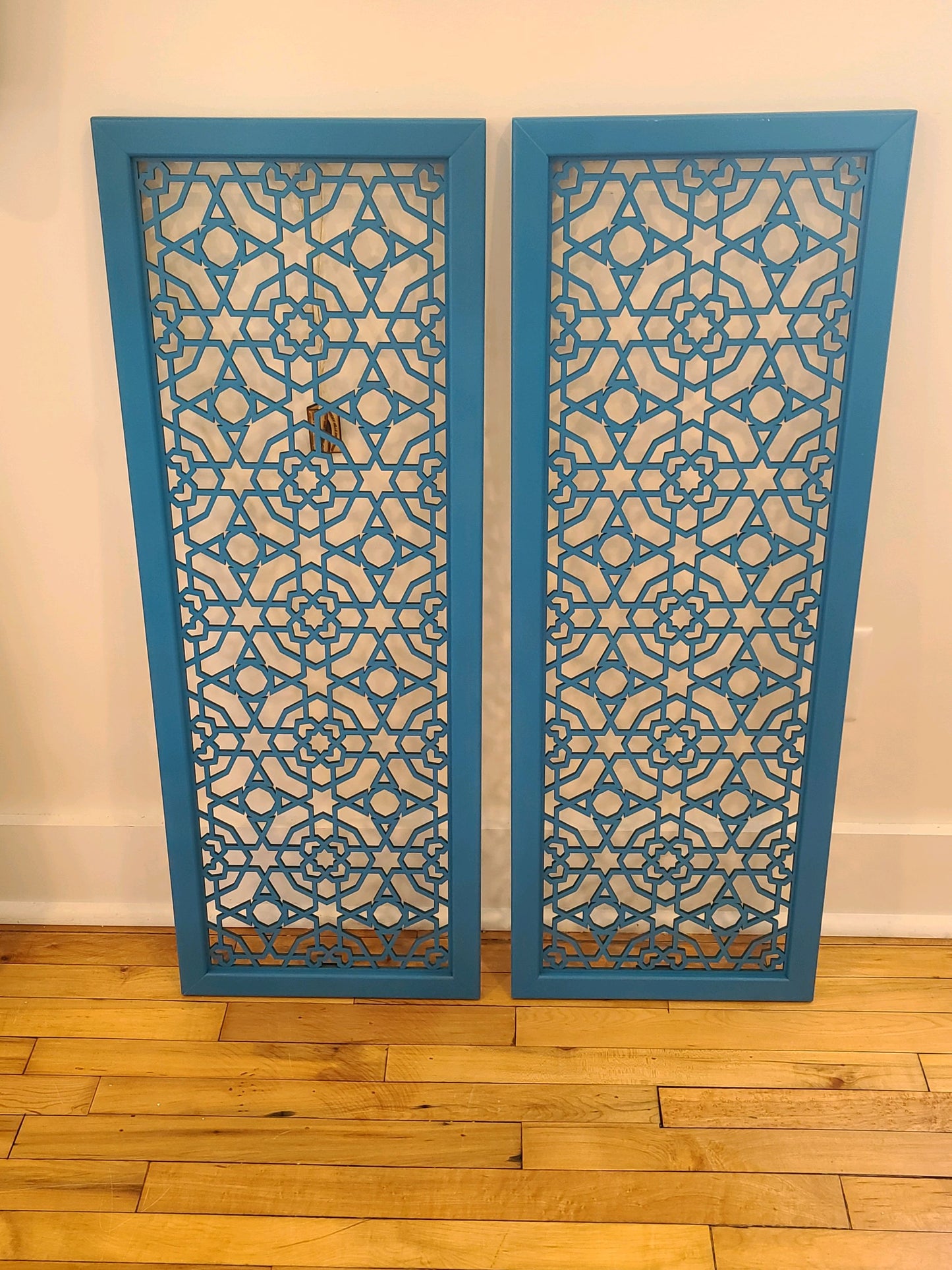 Teal 2 Panel (37.5" x 13.5" - each)