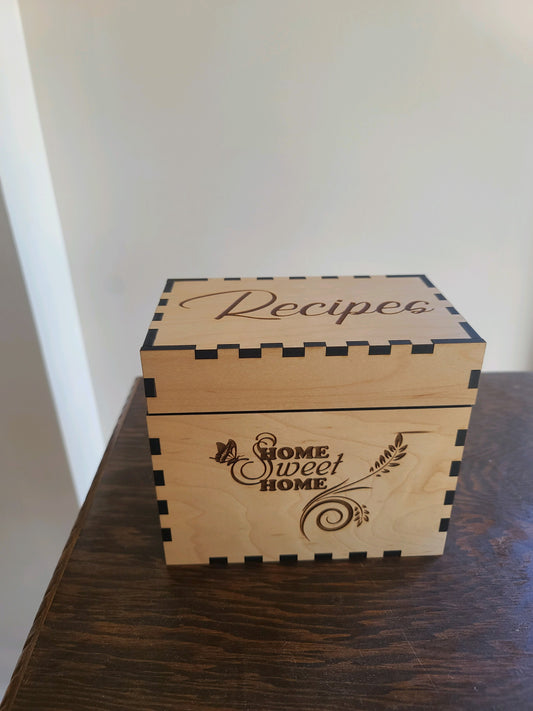 Recipe Box - Home Sweet Home