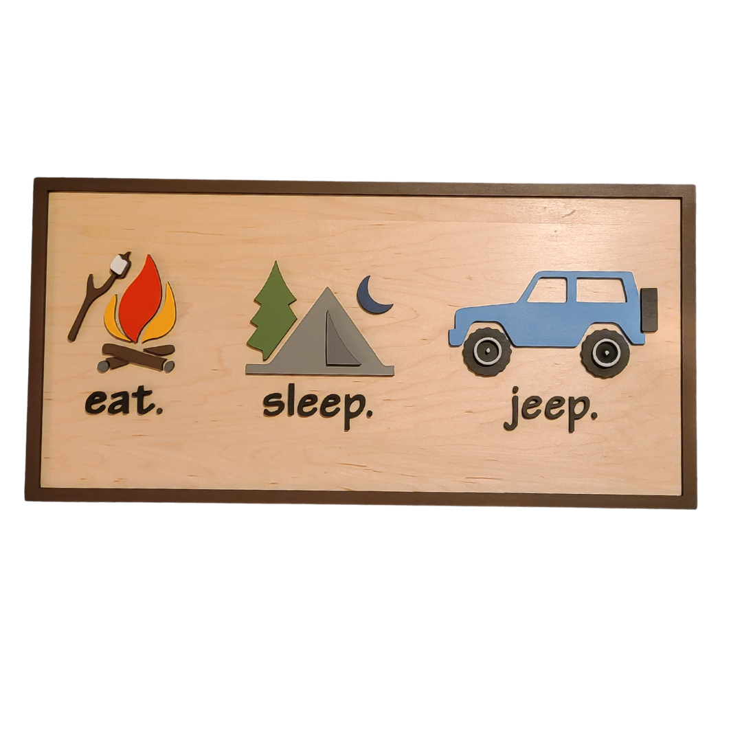 Eat - Sleep - Jeep