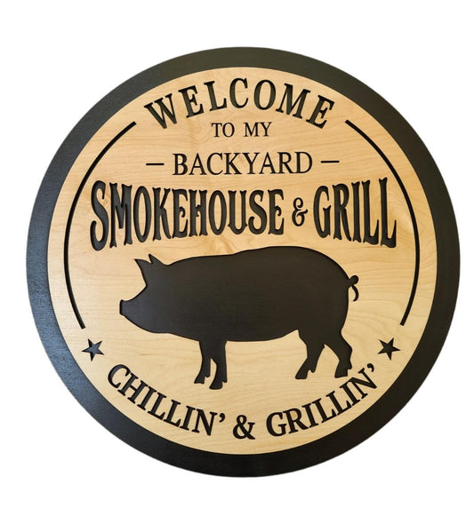 Backyard Smokehouse & Grill (18" Round)