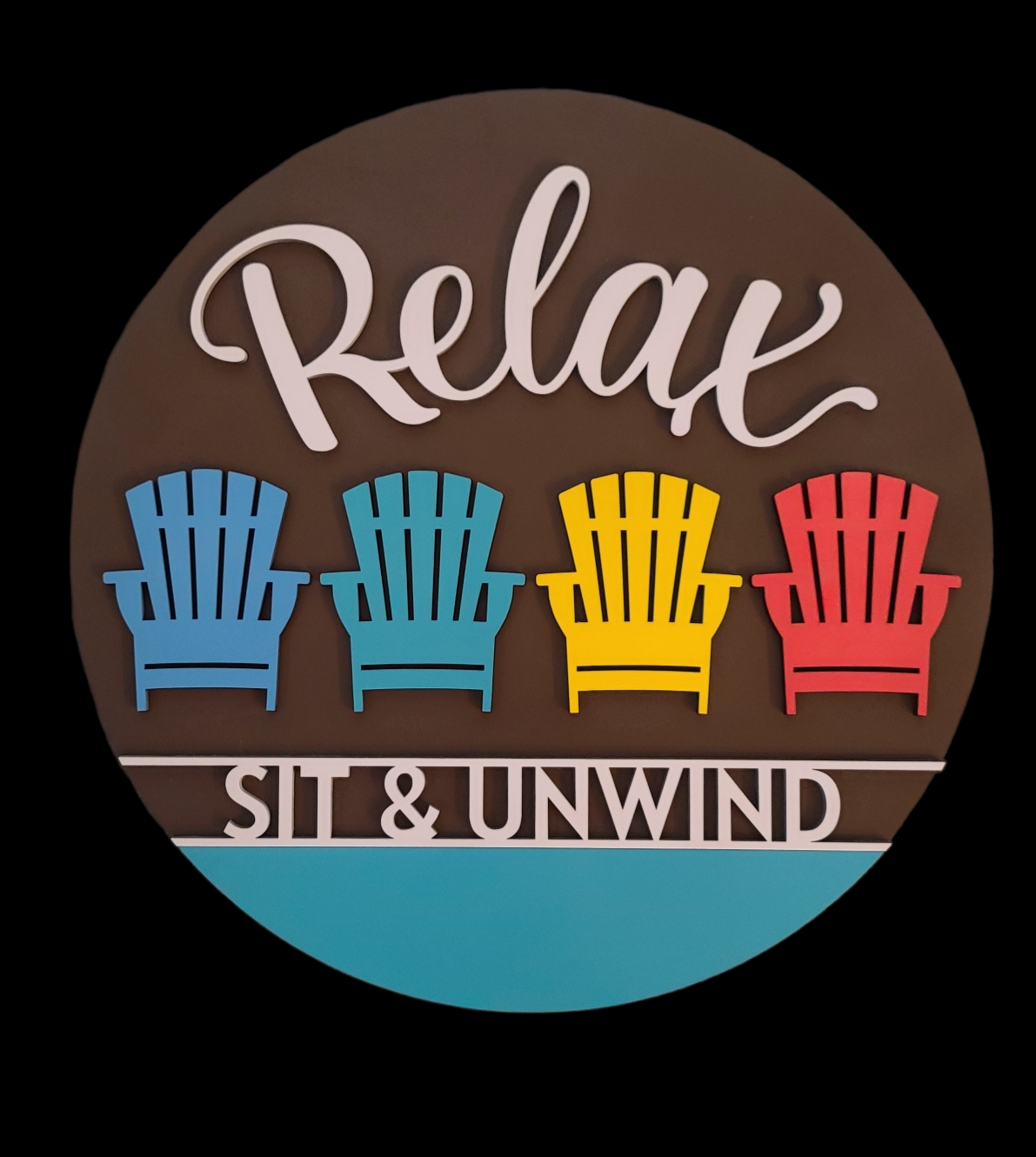 Relax Sit & Unwind (17.5" Round)