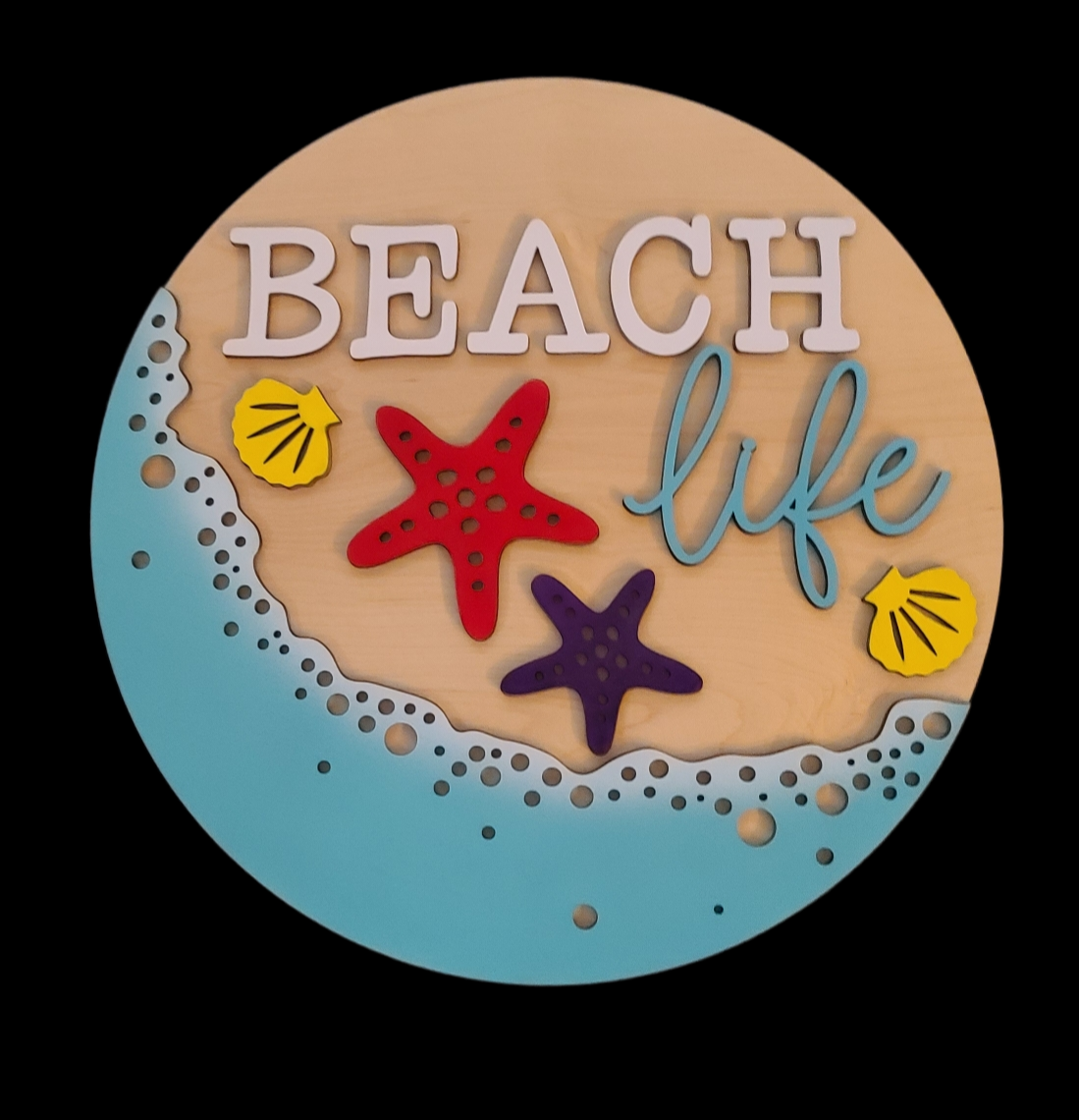 Beach Life (17.5" Round)